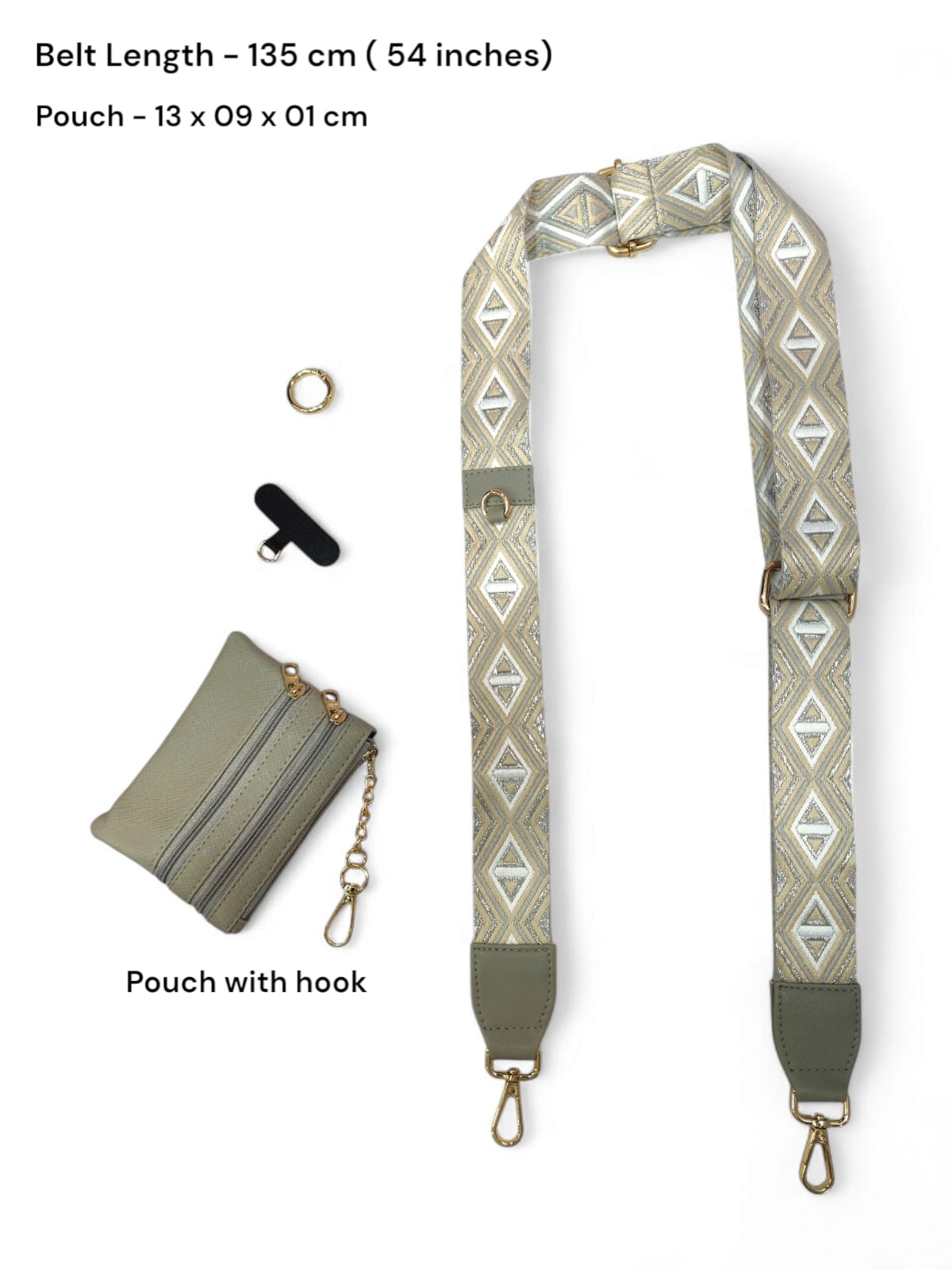 The " Sharron " Straps - Clipped Mobile Straps