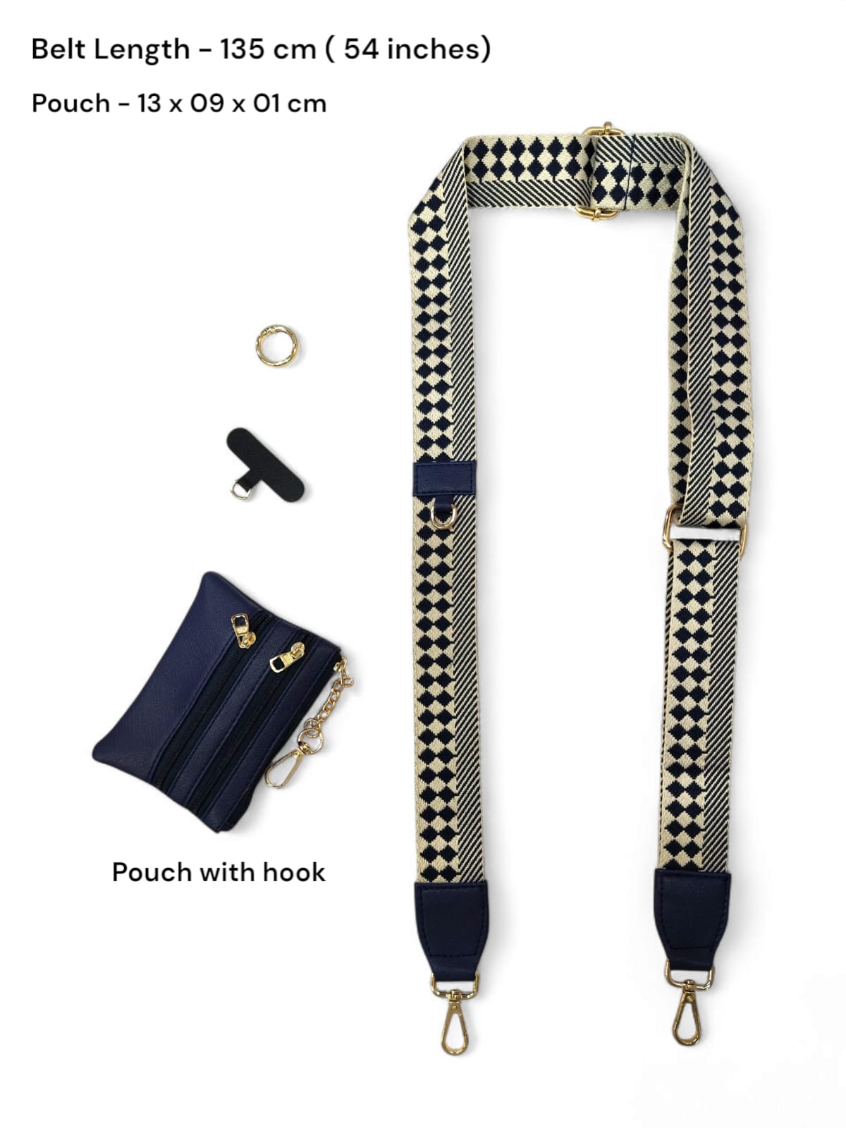 The " Sharron " Straps - Clipped Mobile Straps