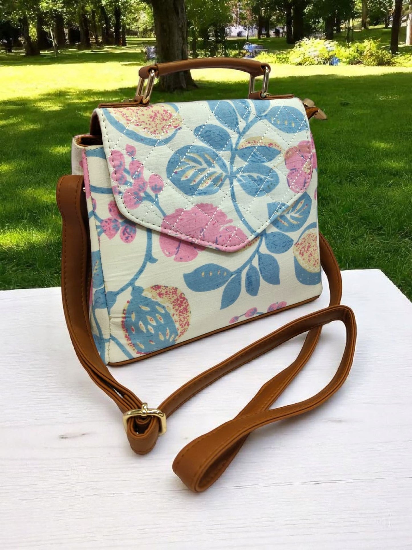 The Quilted Cotton Sling