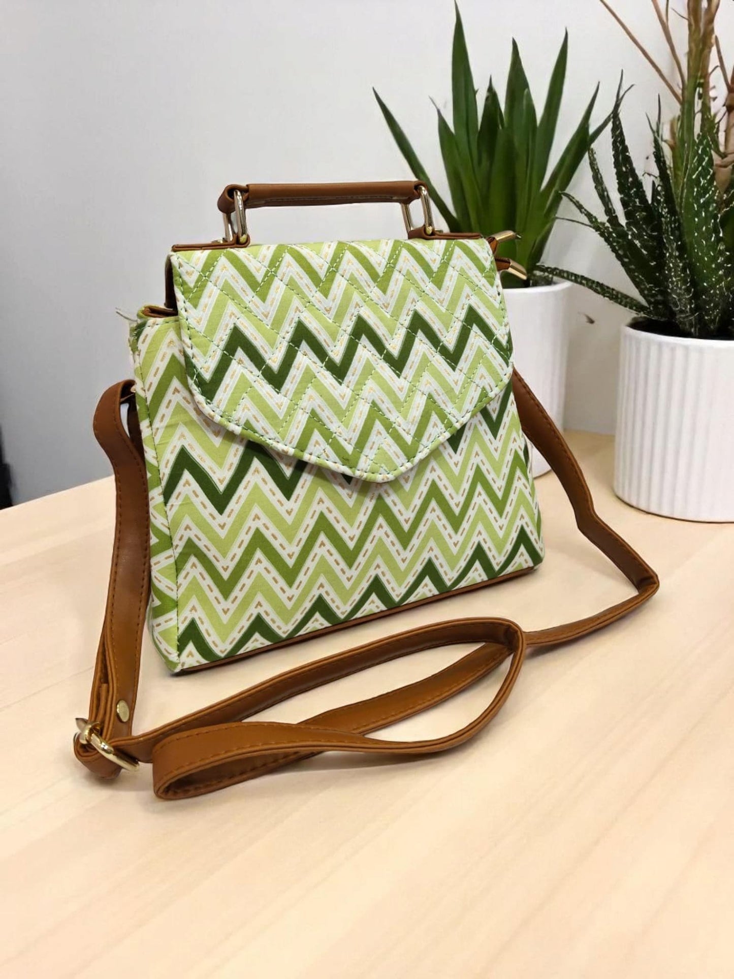 The Quilted Cotton Sling