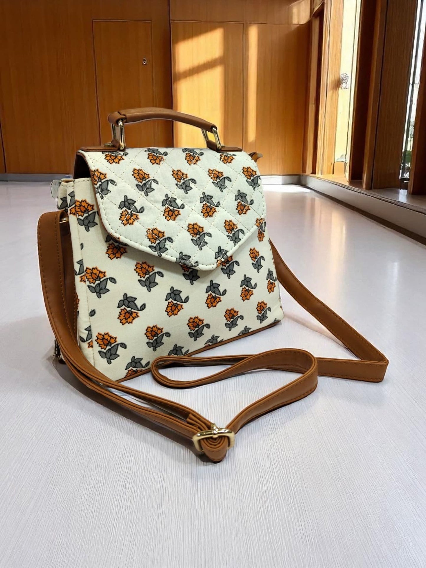 The Quilted Cotton Sling