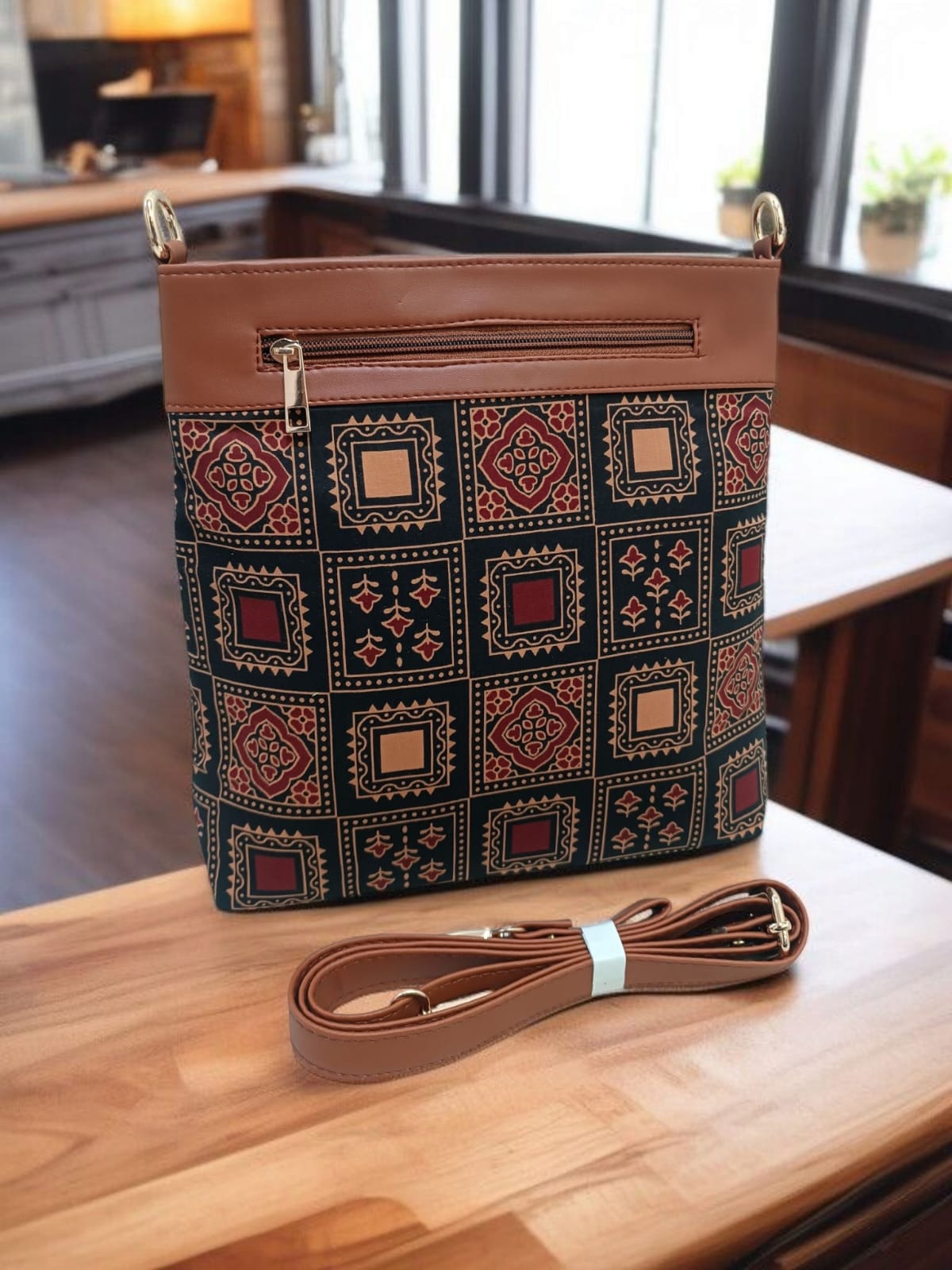 The Sleek Printed Sling - Cotton