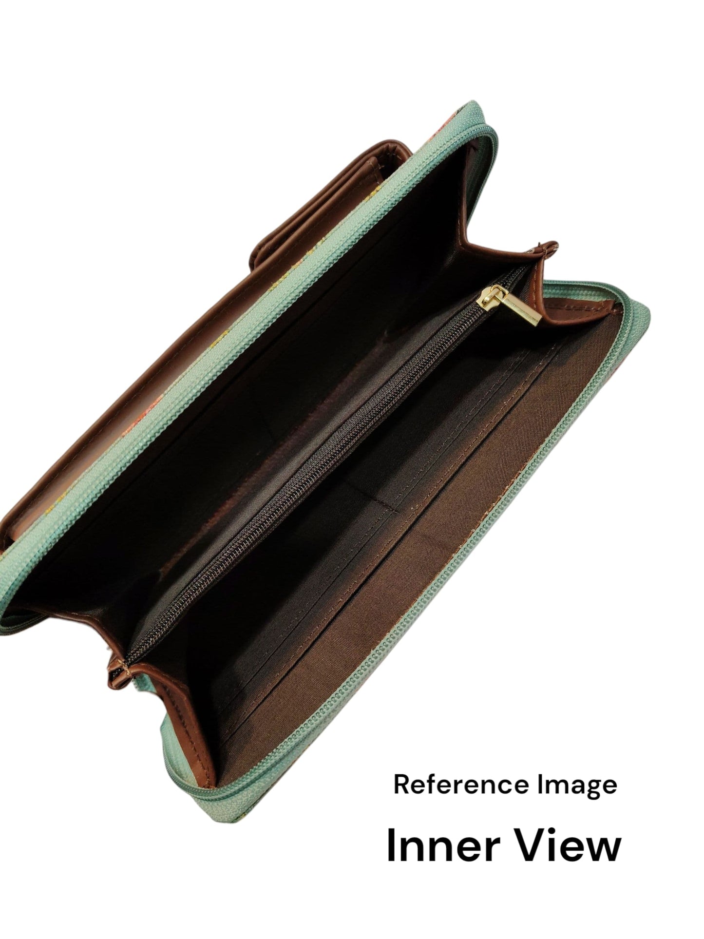 The Tussar Wallet cum Sling - with Mobile Pouch