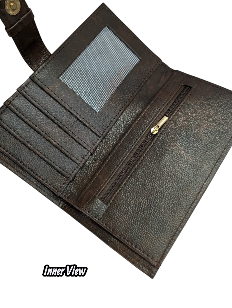 Tussar Wallet - Design 03 (Sleek)