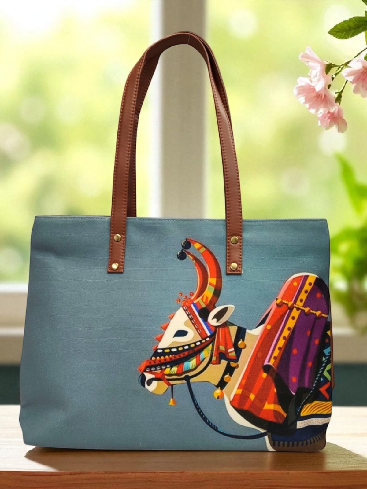 The 3 Pocket Printed Tote