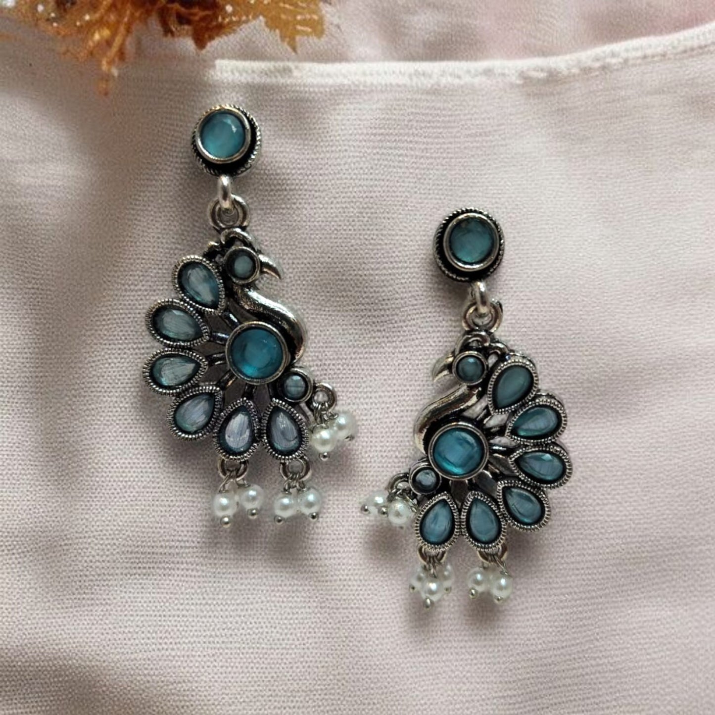 Oxadised Earrings - By "ZEVAR"