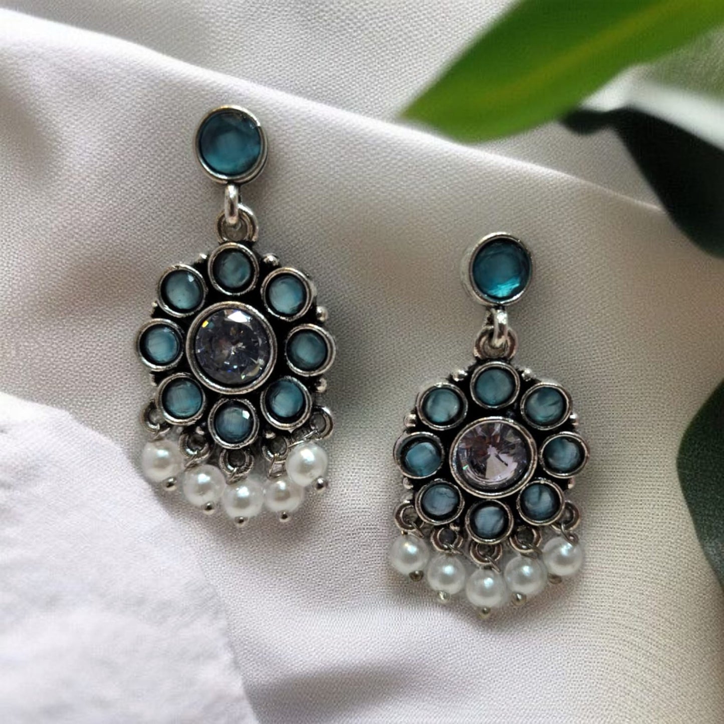 Oxadised Earrings - By "ZEVAR"