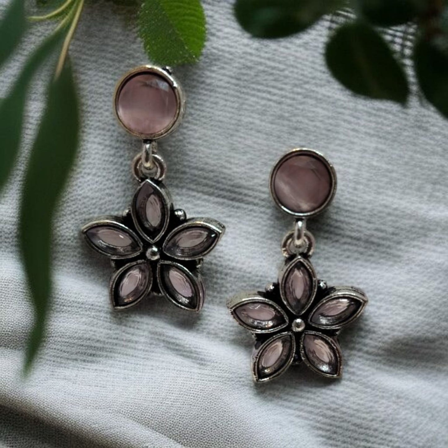 Oxadised Earrings - By "ZEVAR"