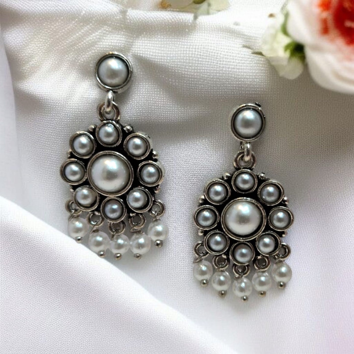 Oxadised Earrings - By "ZEVAR"
