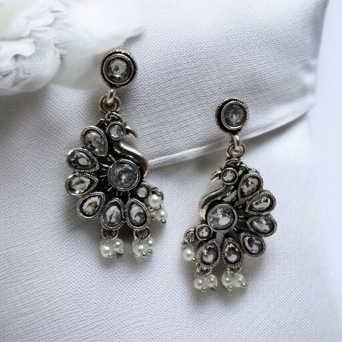 Oxadised Earrings - By "ZEVAR"