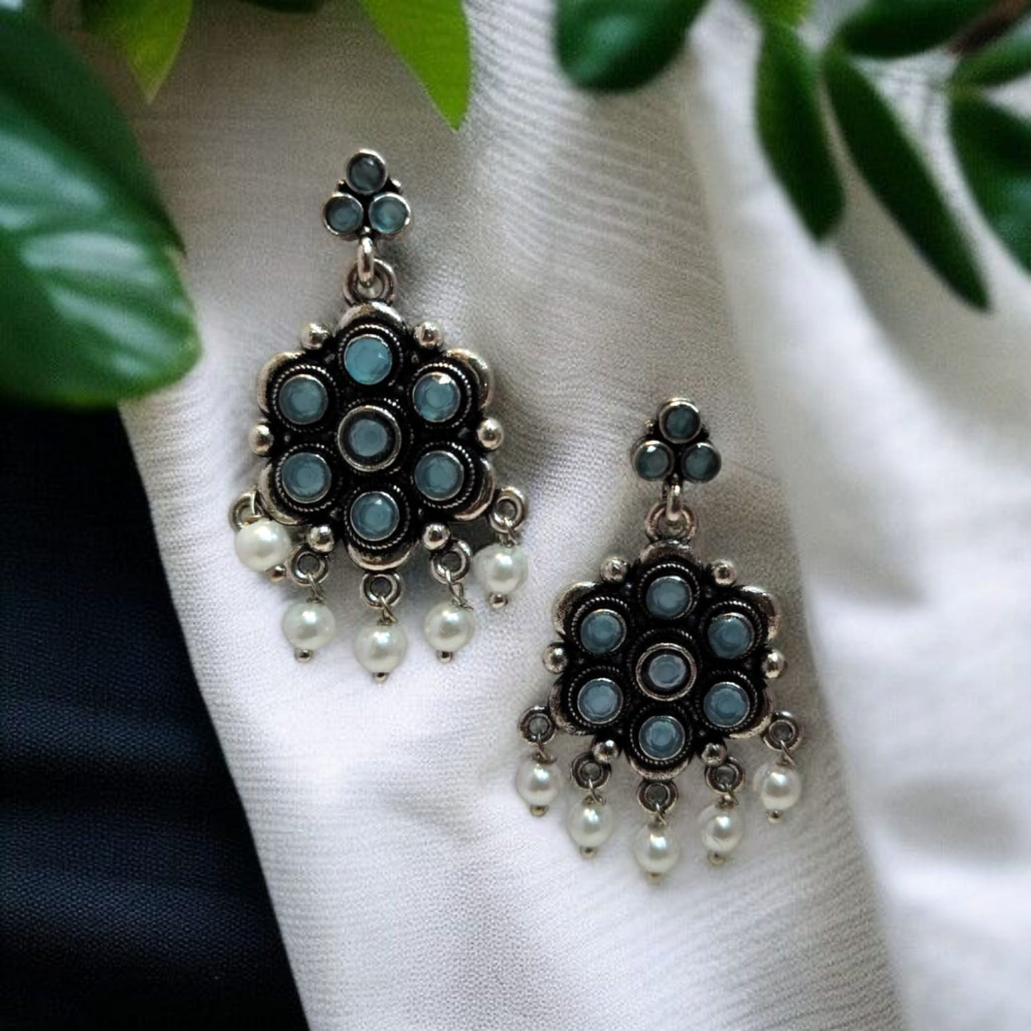 Oxadised Earrings - By "ZEVAR"