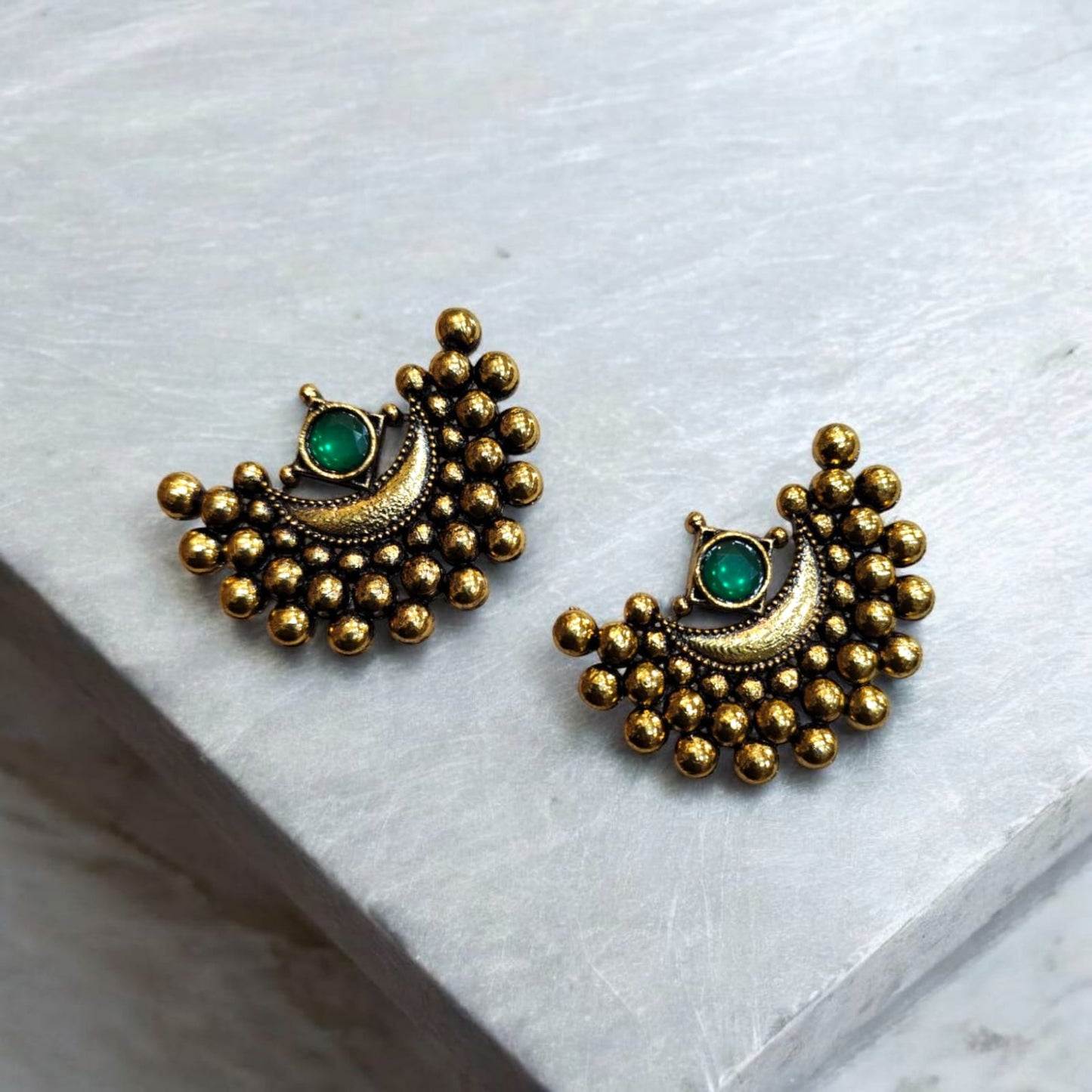 Oxadised Earrings - By "ZEVAR"