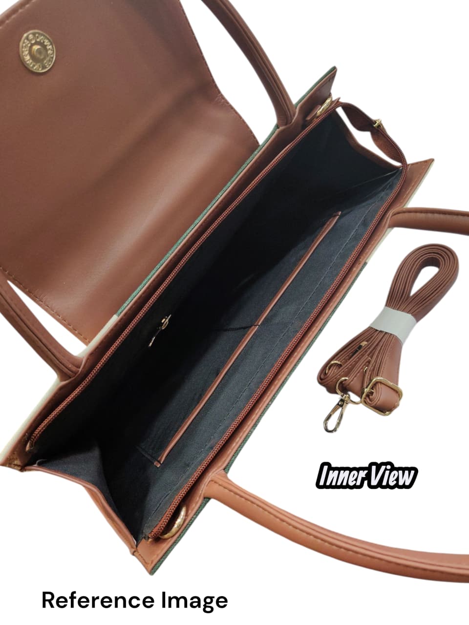 The Mono Flap Tote