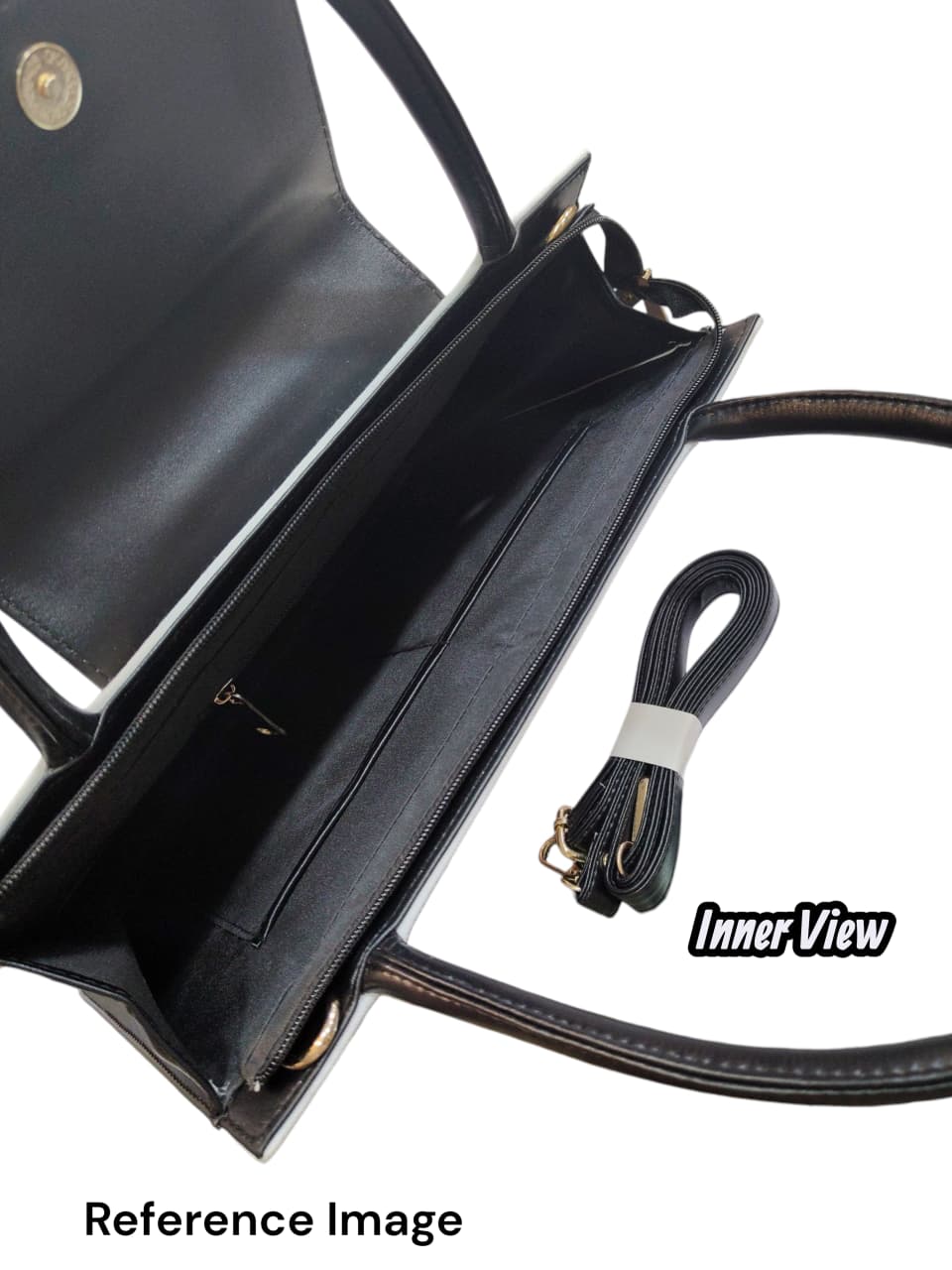 The Mono Flap Tote