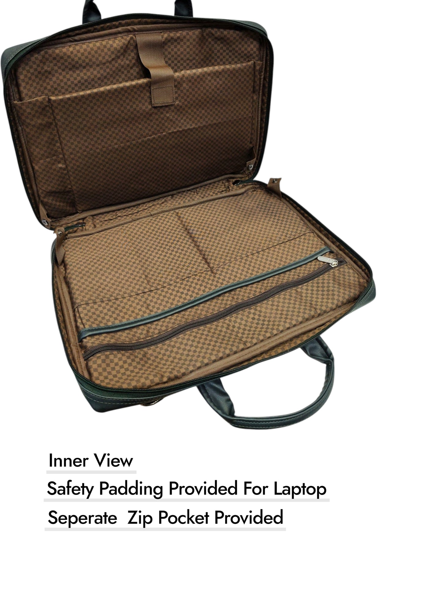 Office Bag - FC 823- For 16" (sleek) - GREENISH