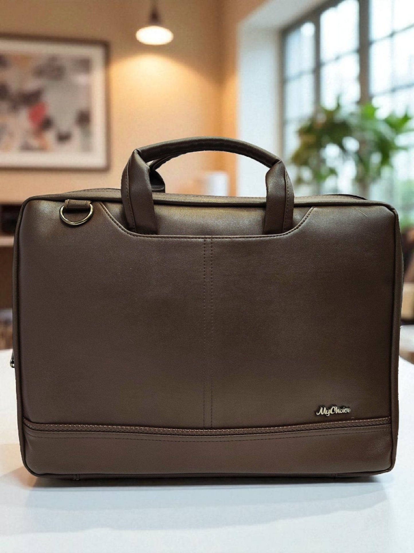 Office Bag - FC 823- For 16" (sleek) - BROWN