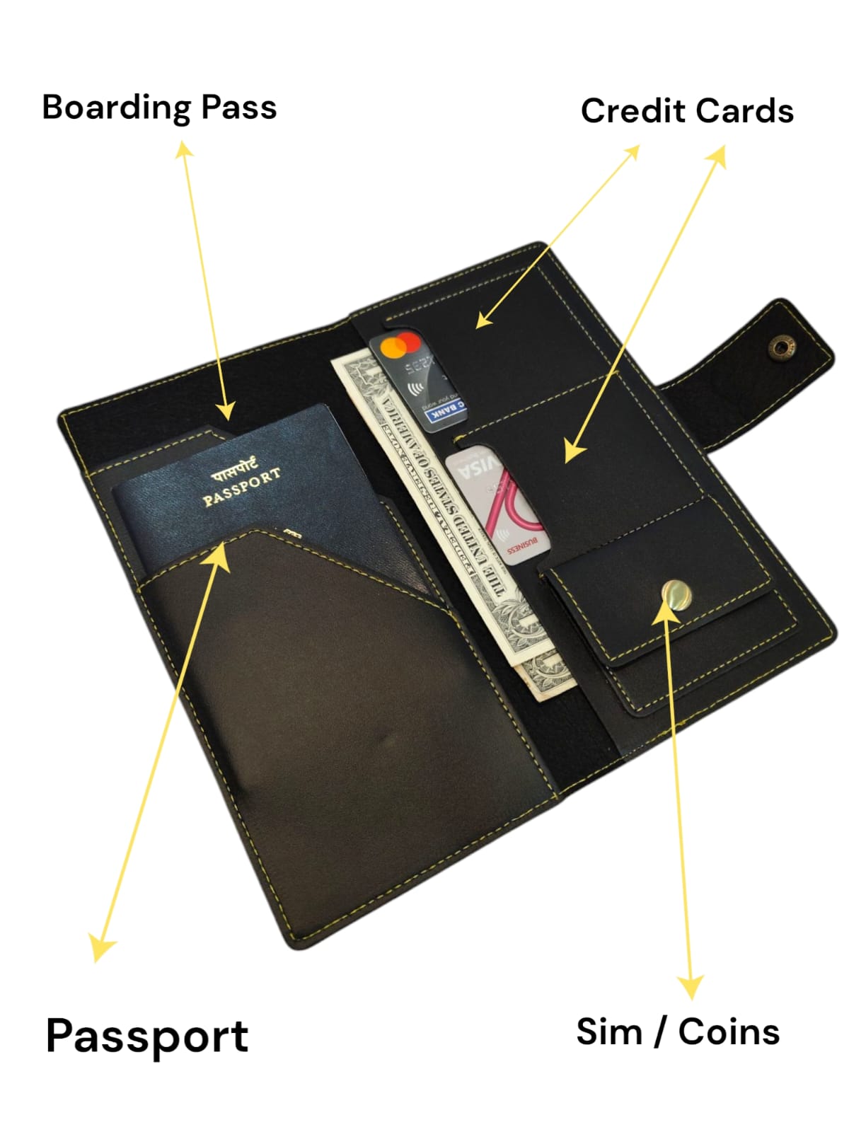 The Sleek Passport Holder