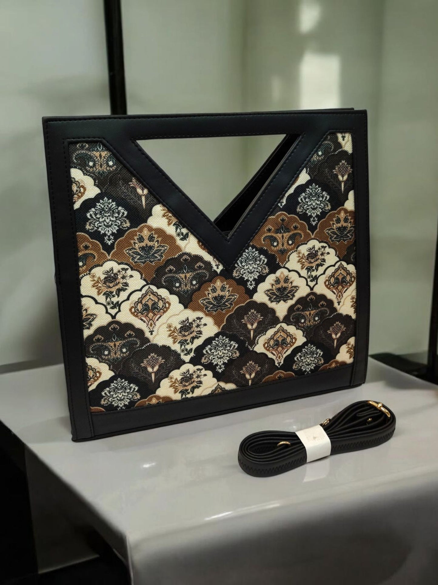 The V-Cut Satchel