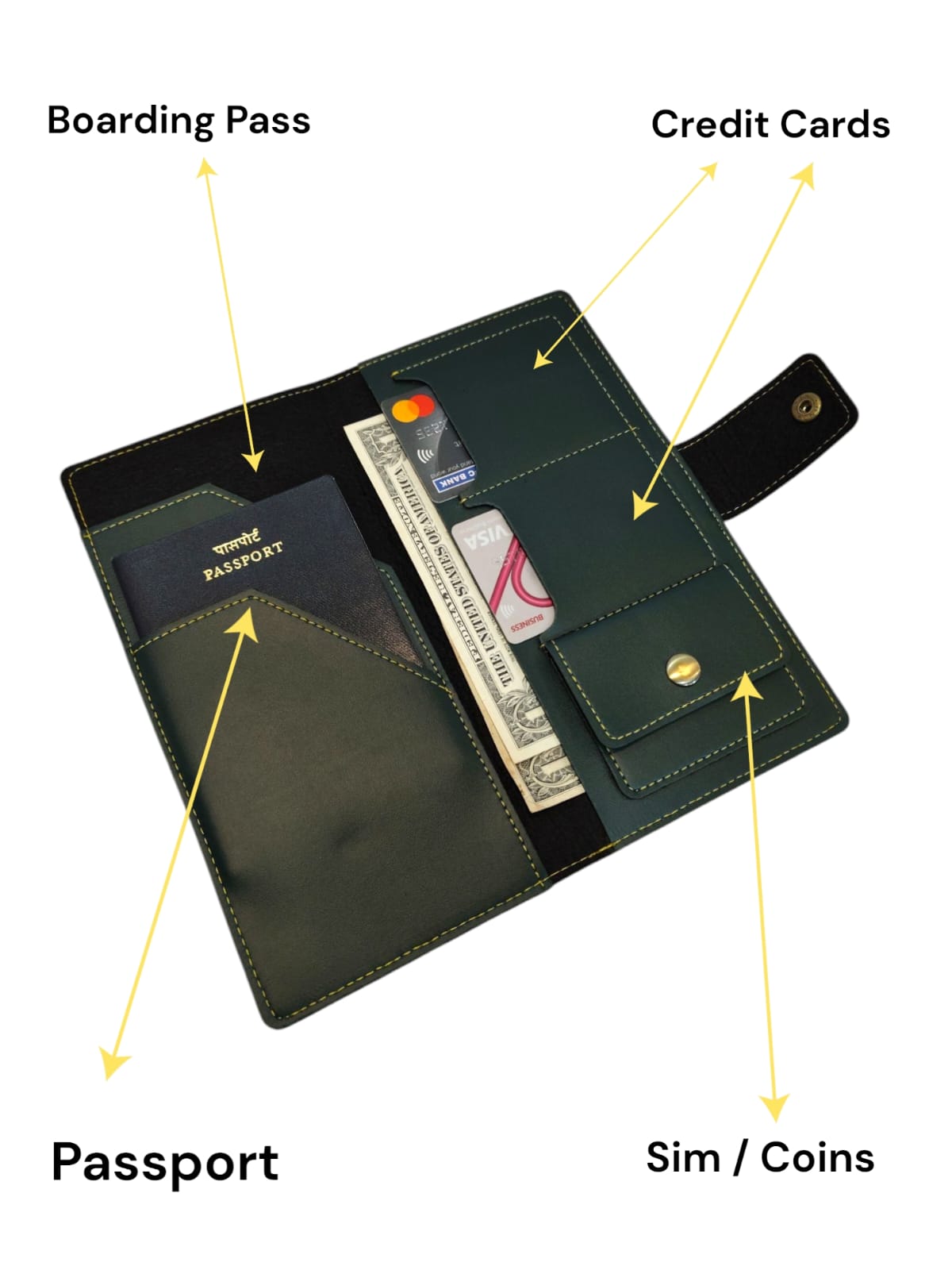 The Sleek Passport Holder