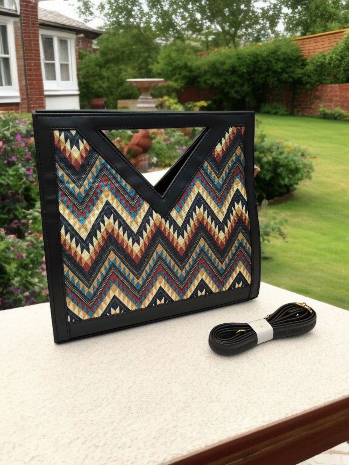 The V-Cut Satchel