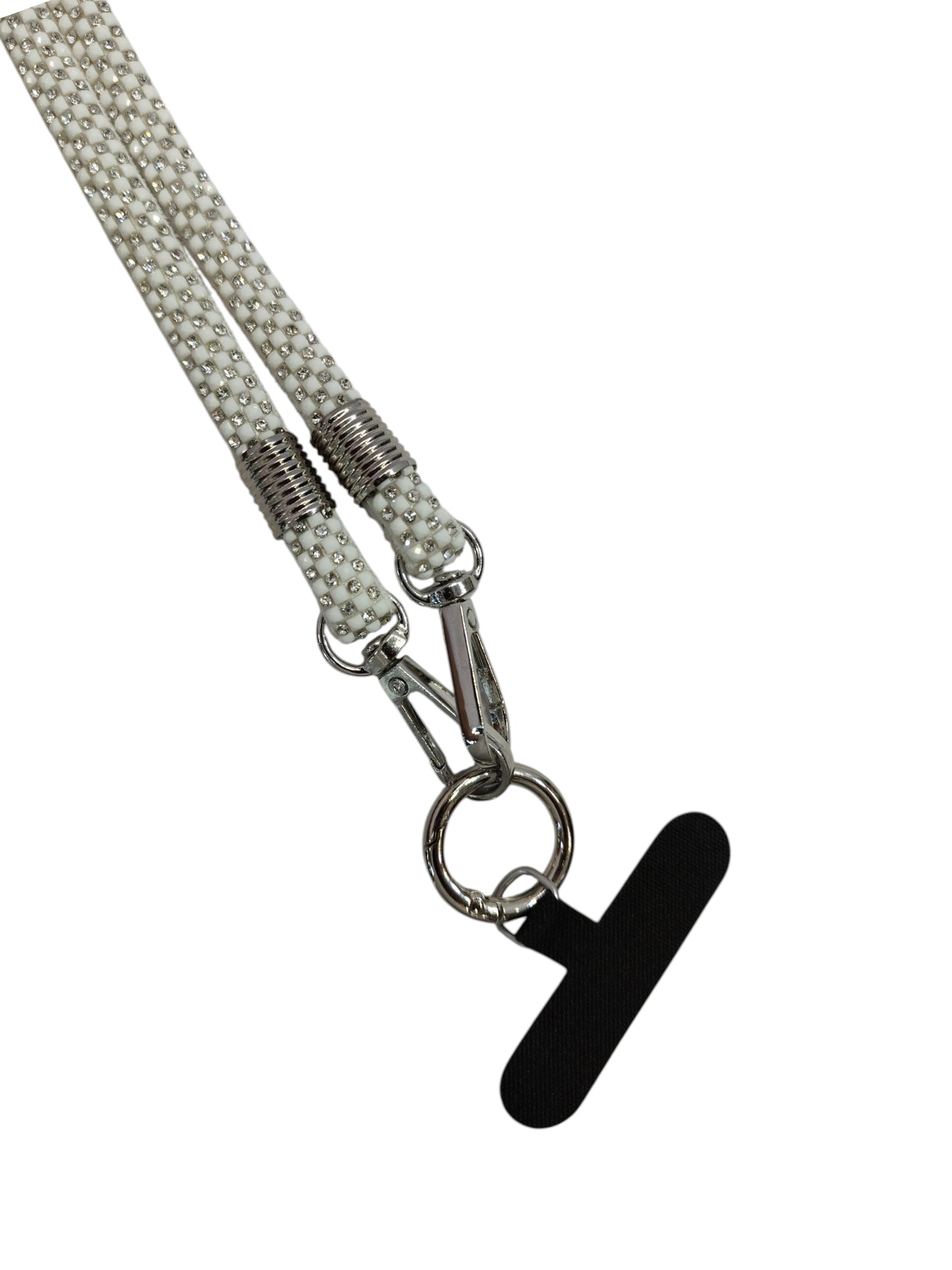 The BOLD - Sharron Straps - Pearl Stones ( White )