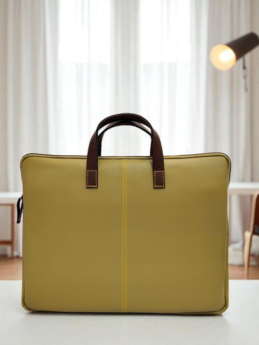 The Unisex Laptop Bags - Algae Green