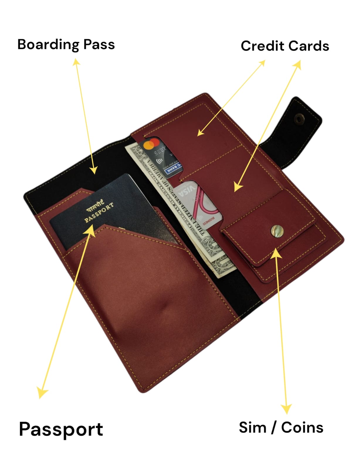 The Sleek Passport Holder