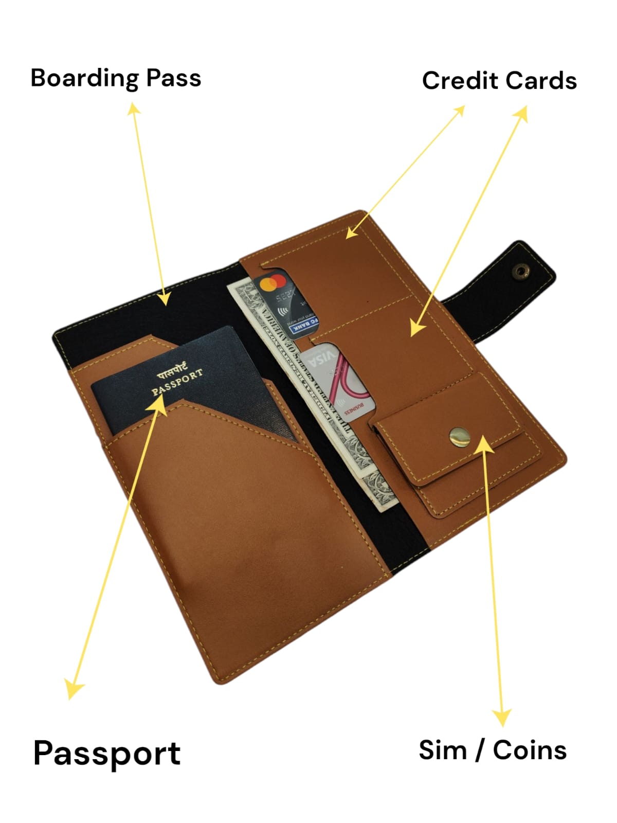 The Sleek Passport Holder