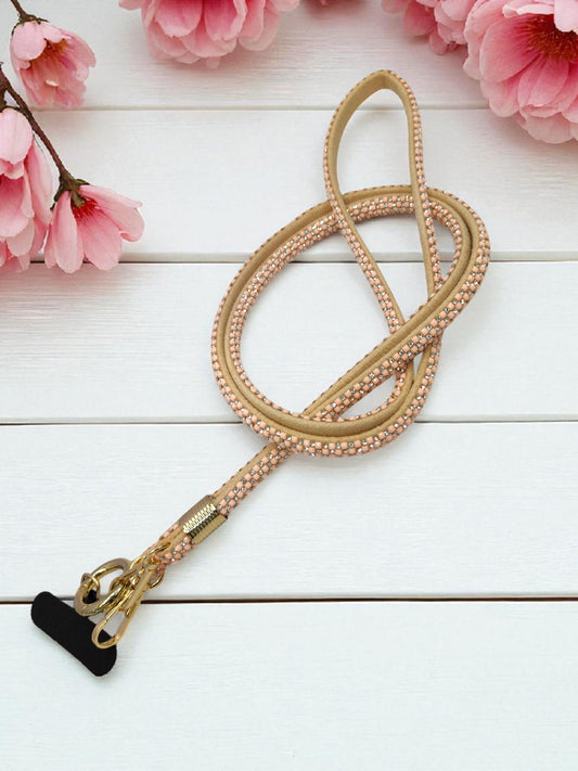 The BOLD - Sharron Straps - Pearl Stones (Peach)