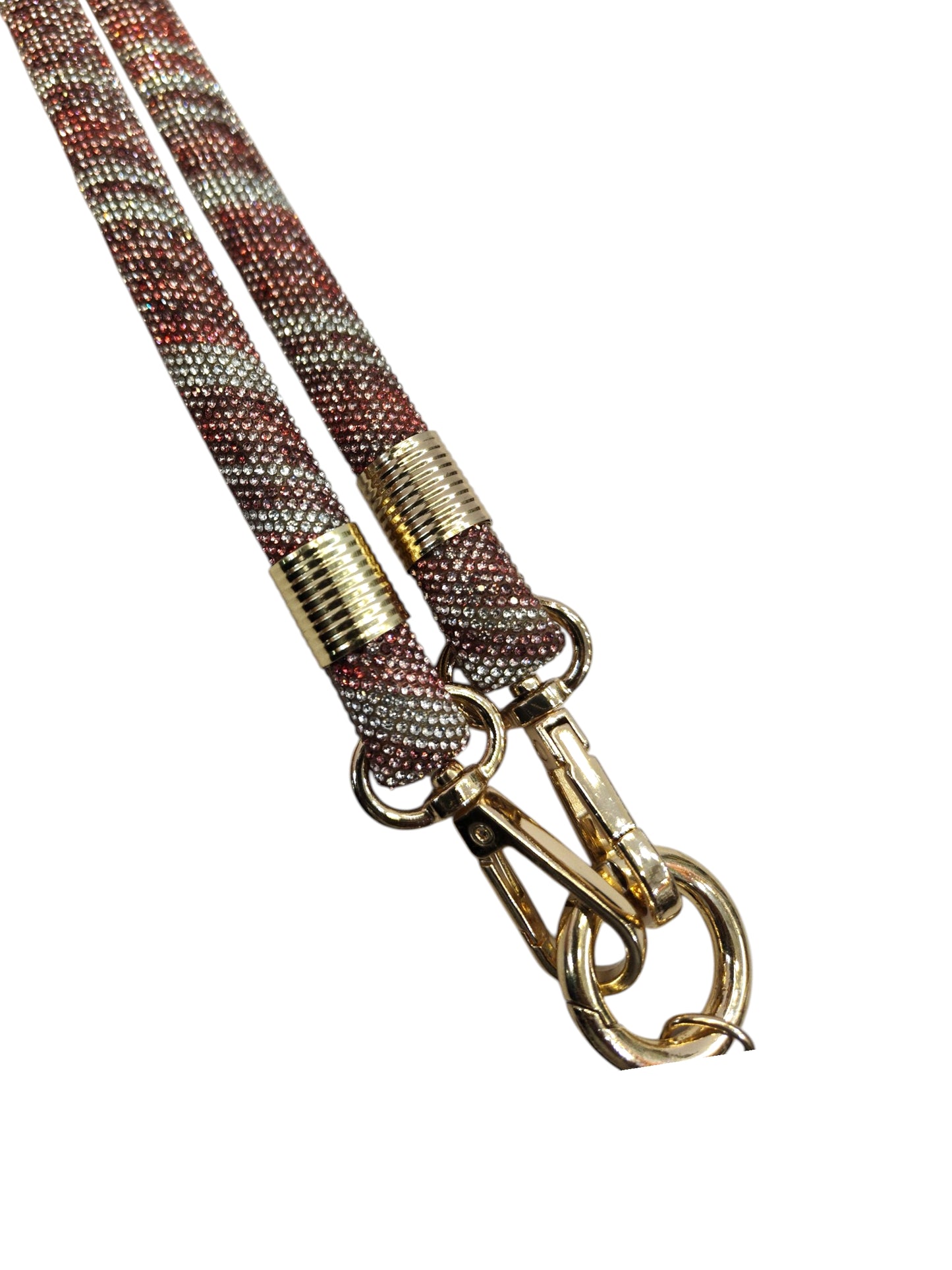 The BOLD - Sharron Straps (Maroon Striped)