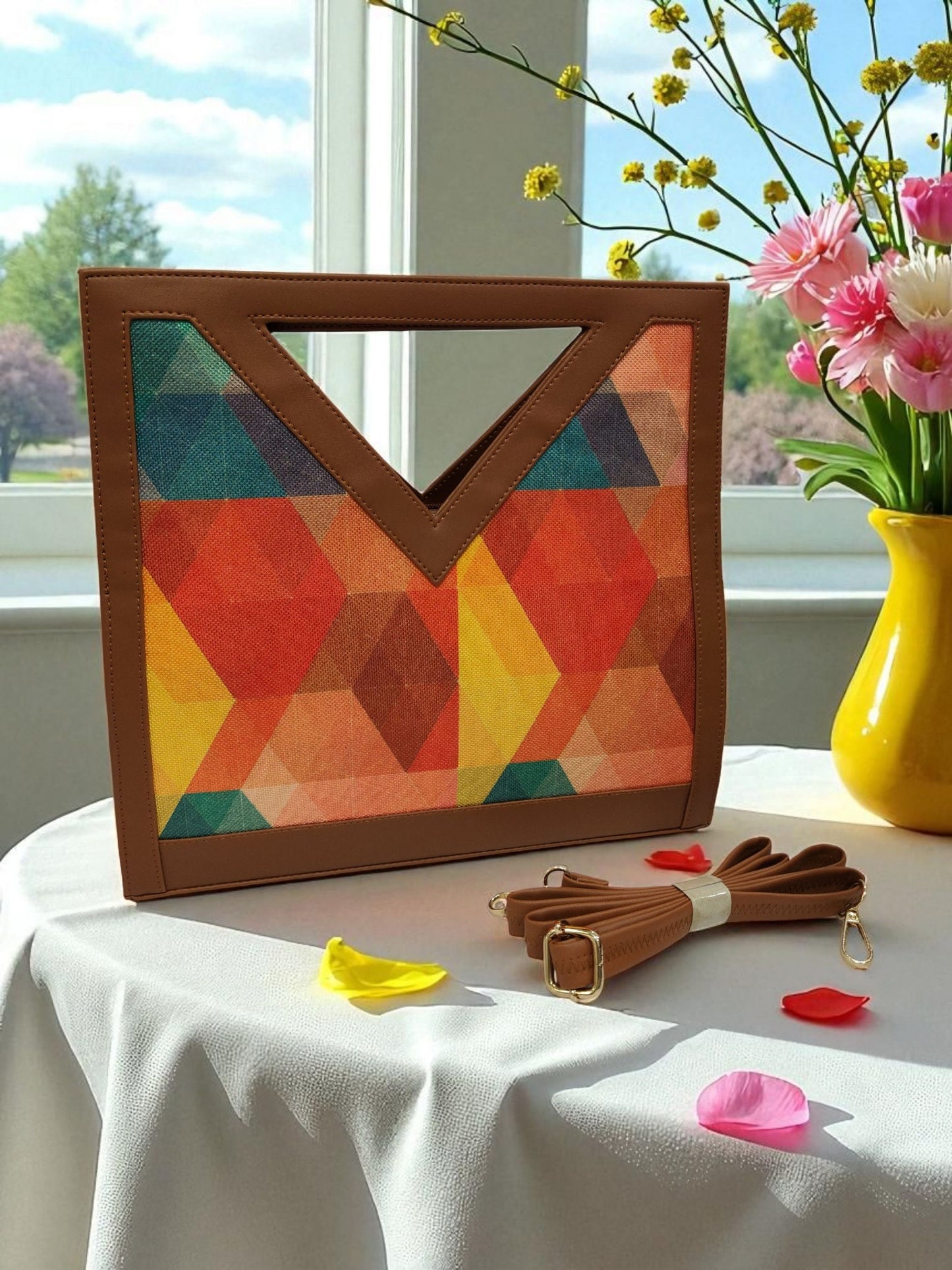 The V-Cut Satchel