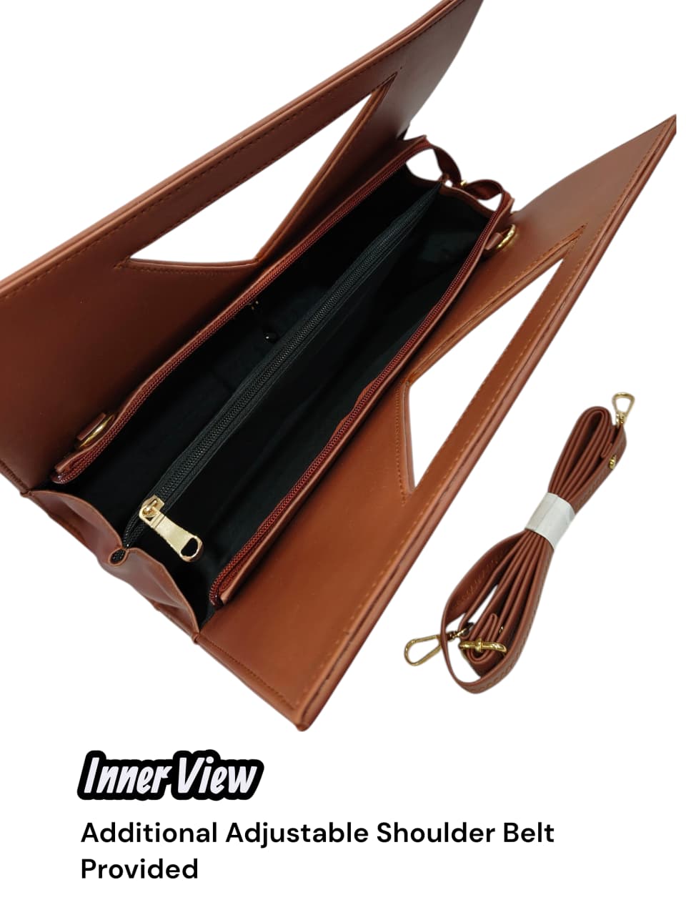 The V-Cut Satchel - Plain Fabric