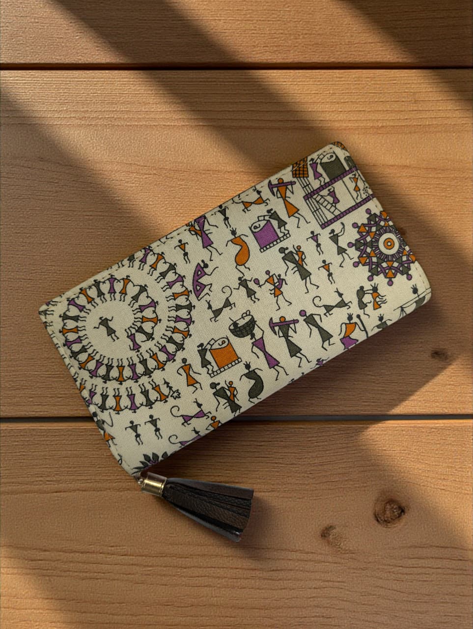 Tussar Wallet - Design 07