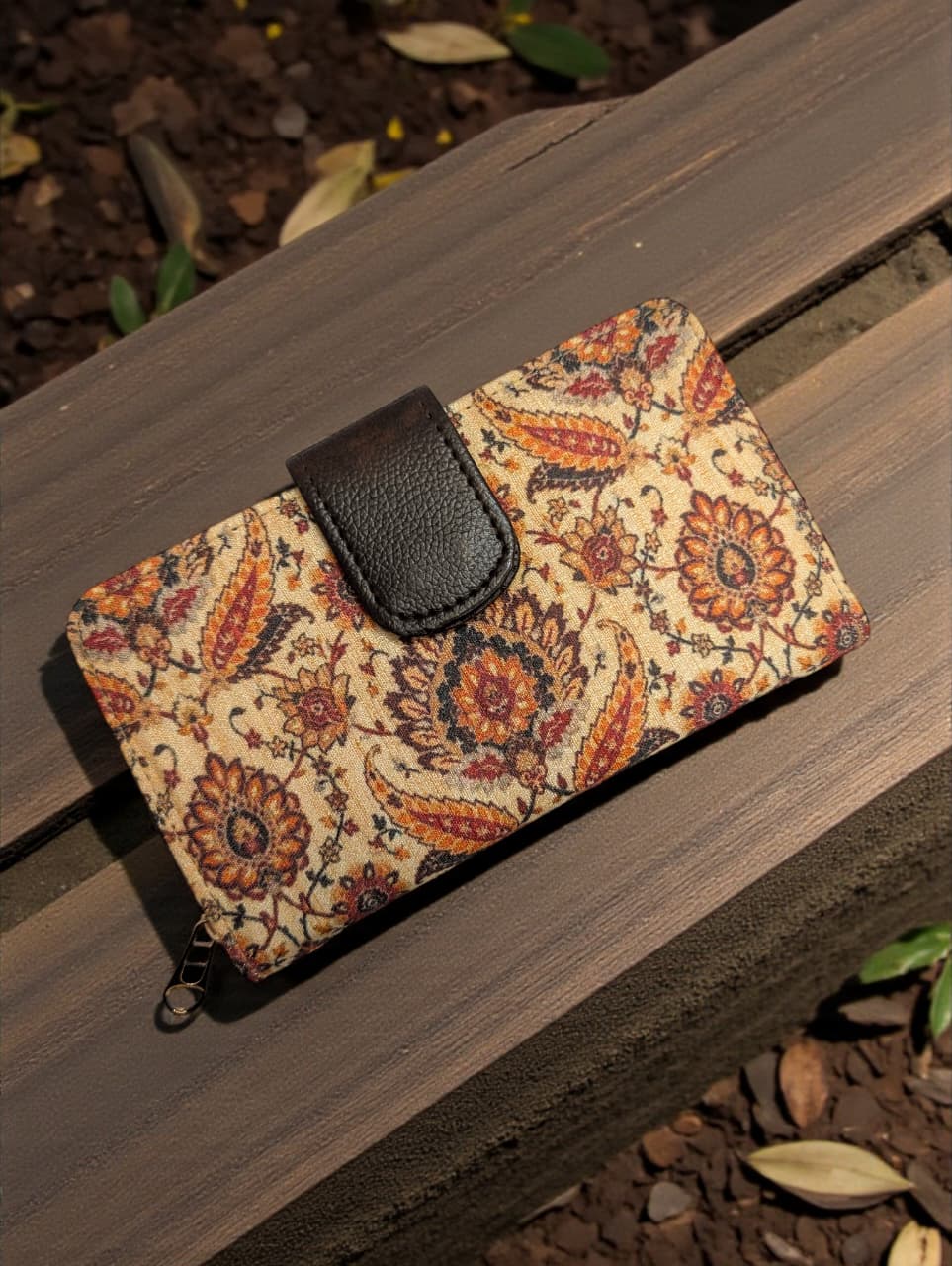 Tussar Wallet - Design 08