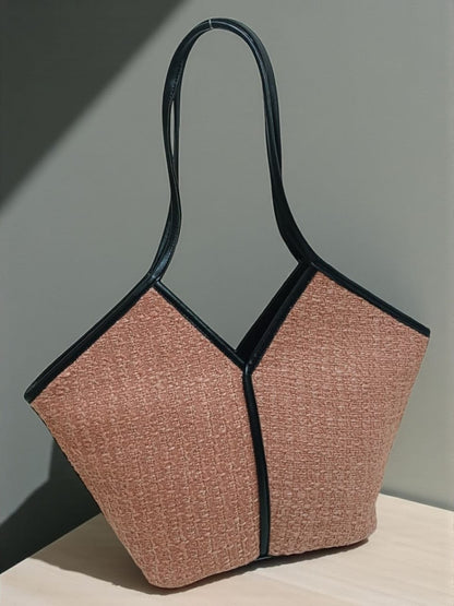 The Butterfly Tote - Textured Plain Fabric