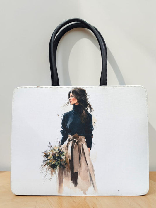 The Curve Laptop Tote