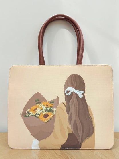 The Curve Laptop Tote