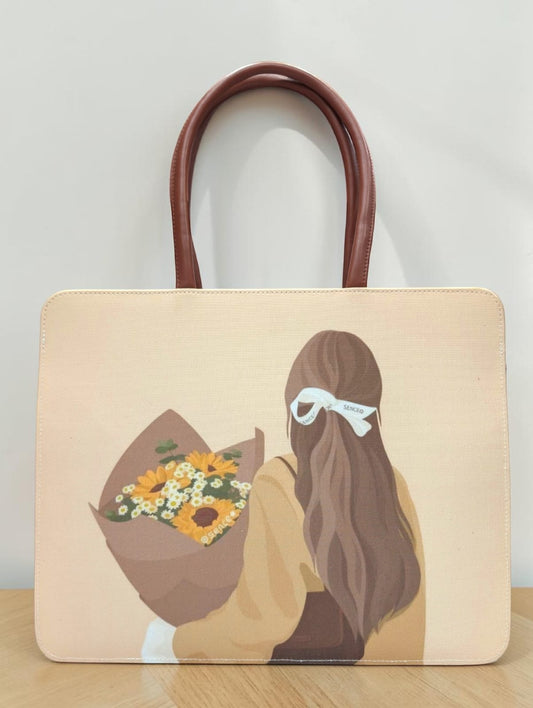 The Curve Laptop Tote