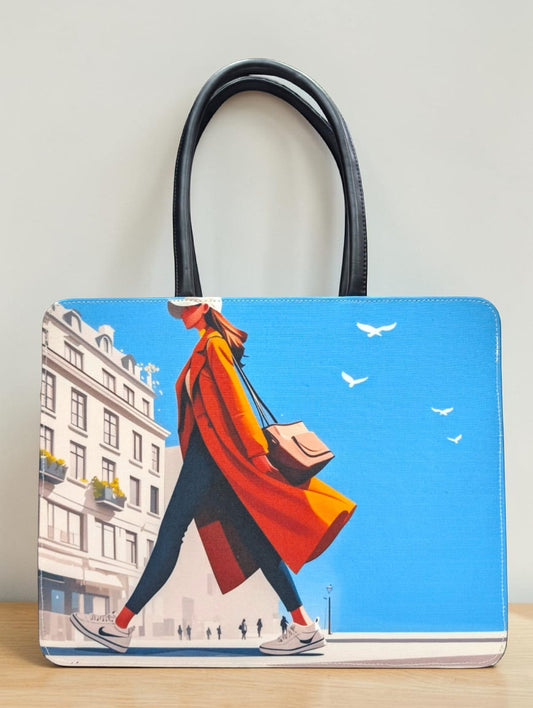 The Curve Laptop Tote