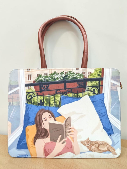 The Curve Laptop Tote