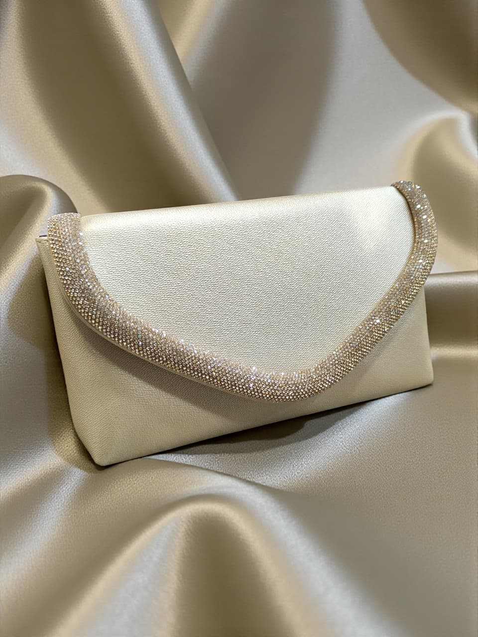 The Party Wear Clutch (Light Gold)