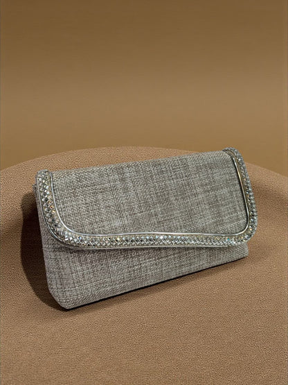 The Party Wear Clutch - Jute