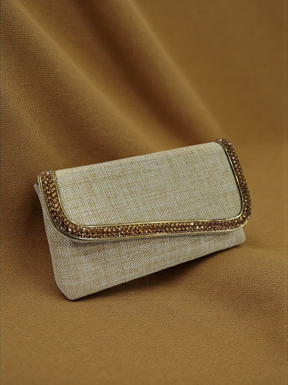 The Party Wear Clutch - Jute