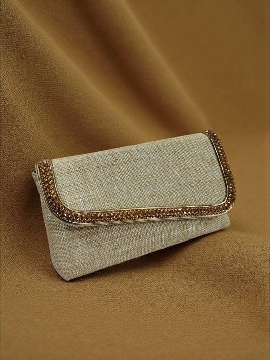 The Party Wear Clutch - Jute