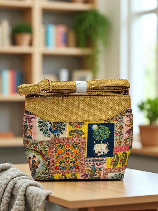 Tussar Sling  - Design 01