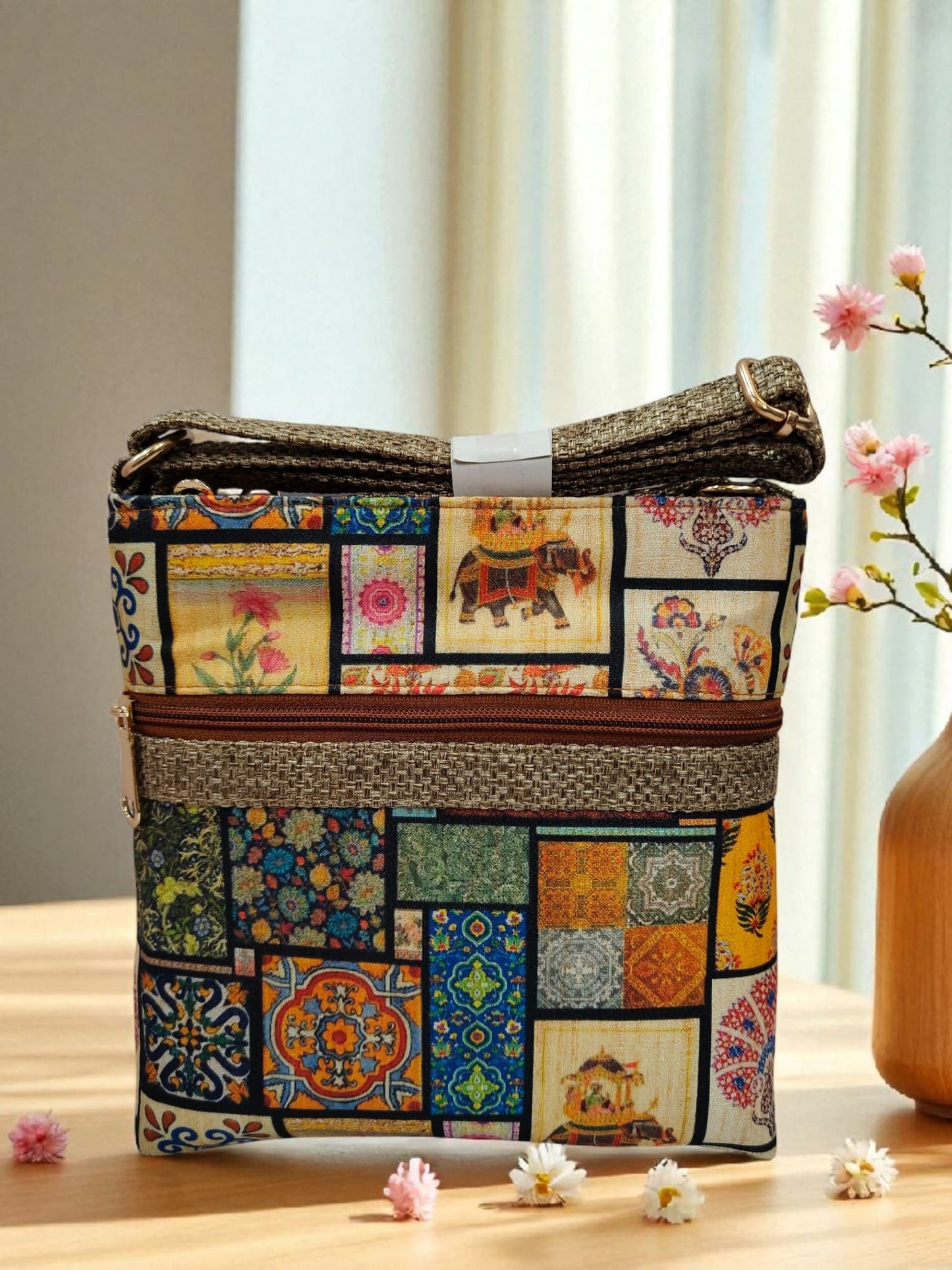 Tussar Sling  - Design 02