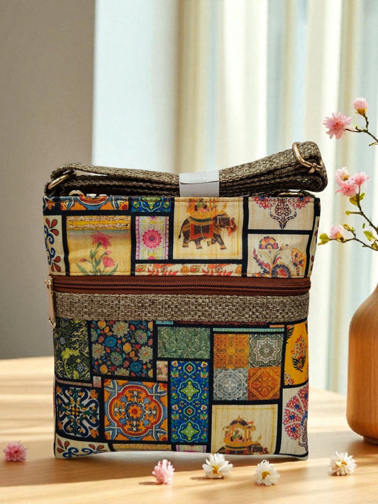 Tussar Sling  - Design 02