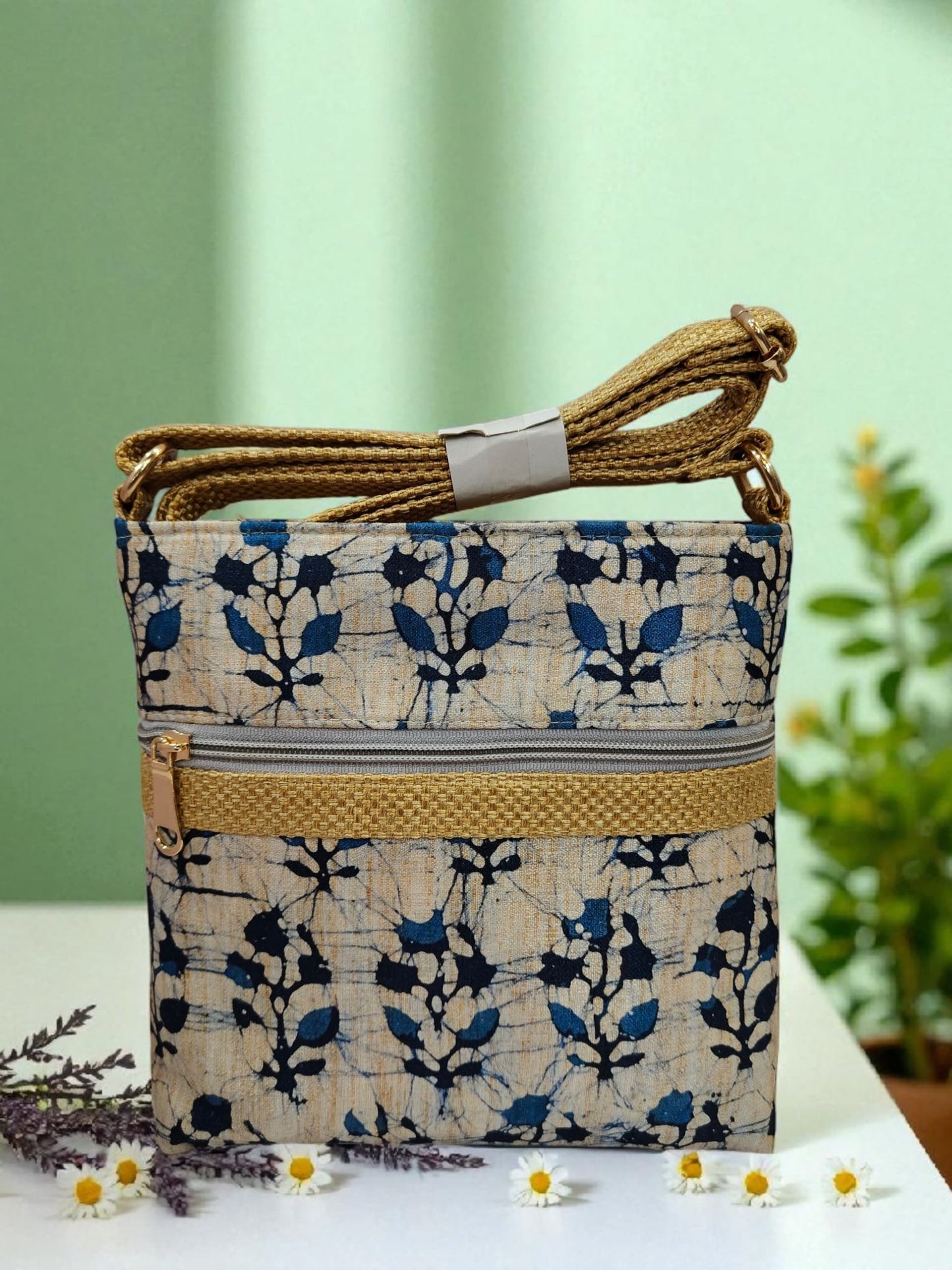 Tussar Sling  - Design 02