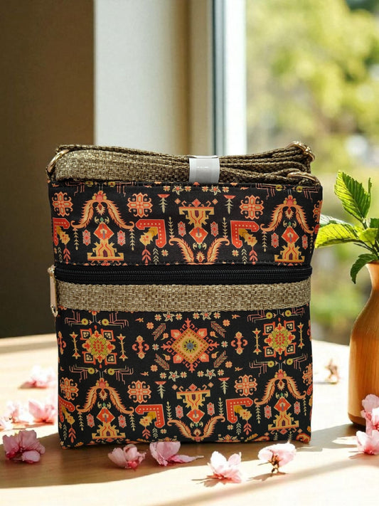 Tussar Sling  - Design 02
