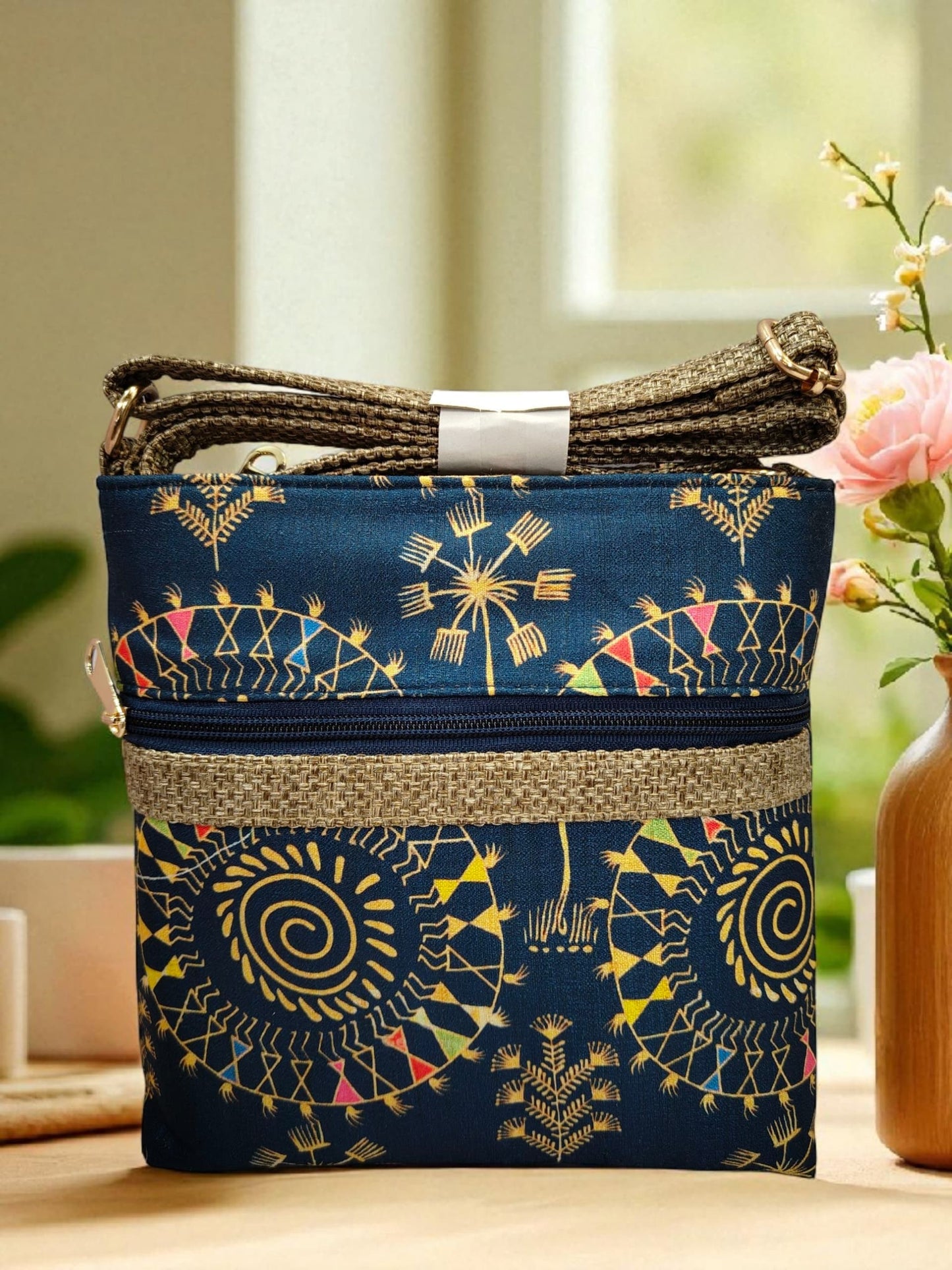 Tussar Sling  - Design 02